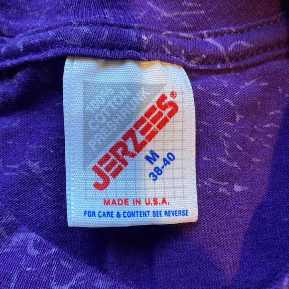 1992 Glacier National Park Floral T-Shirt: Size Medium - Picture 8 of 11